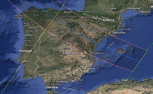 Mapa Xavier Jubier